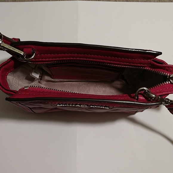 Michael Kors Selma Quilted Mini Crossbody Leather Purse - Picture 7 of 8